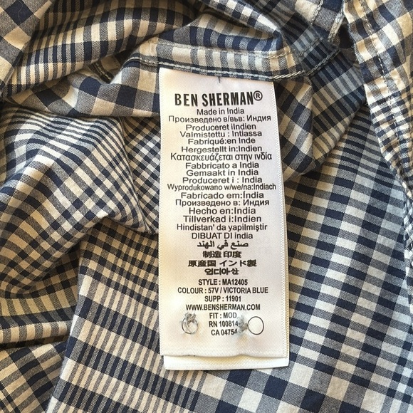 Ben Sherman long sleeve - Picture 10 of 13